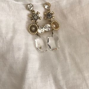 Spartina 449 Jewelry - Spartina crystal pearl look dangle post earrings Spartina 449 Jewelry - Spartina crystal pearl look dangle post earrings